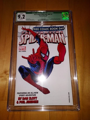 Amazing Spider-Man: FCBD #1 (2007) 💥 CGC 9.2 NM-💥 1st Jackpot & Mr. Negative