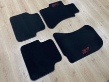 For Subaru Impreza Wrx Sti Custom Carpet Floor Mats Black 4pcs 2002-07