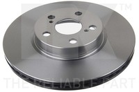 2X Bremsscheibe NK 2045132 FüR Verso Urban Toyota Cruiser Premio NSP110_ NSP110
