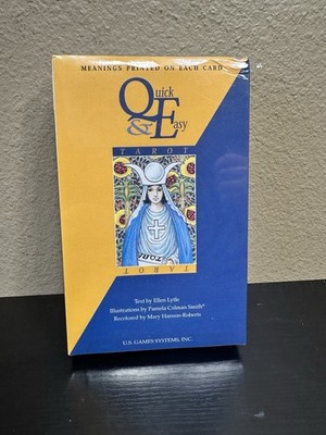 Quick and Easy Tarot Deck Cards Universal Meanings on Each Card BRAND NEW