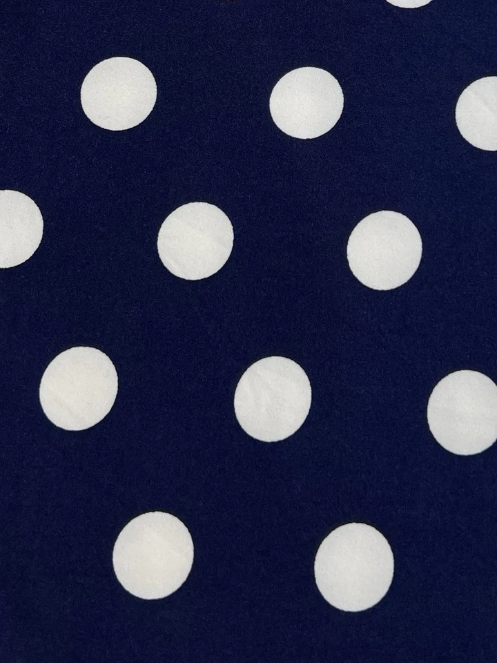Leggings LuLaRoe OS Talla Única Divertidos AZUL Náuticos POLKA DOT Confeti Cintura Elástica Foto 3 de 4