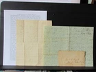 1st Virginia Cavalry C. M. Figgat at Spotsylvania Court House & wife letters