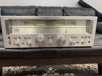 Vintage SANSUI G-7500 STEREO RECEIVER Excellent! Cleaned/tested