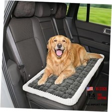 Dog Bed for Car Back Seat, Dog Car Bed Back Seat Pet 52.3"x23.6" Dark Grey