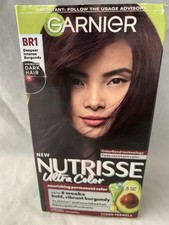 New Garnier Nutrisse Ultra Nourishing Hair color Deep Intense Burgundy #BR1   S2