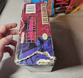 Nintendo Virtual Boy AC Adapter Set Multicolor Wired Console Boxed