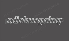2x Nurburgring Decal Sticker Outline Fit All Model Door Handle Mirror Wheel 2x Nurburgring Decal Sticker Outline Fit All Model Door Handle Mirror Wheel