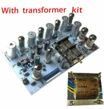 Vacuum Tube FM Radio Vintage Wireless Stereo Receiver Board Kit with Transformer