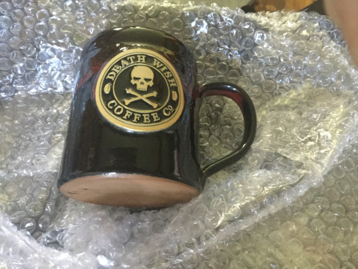 Death Wish Coffee co. OG 2016 Camper mug