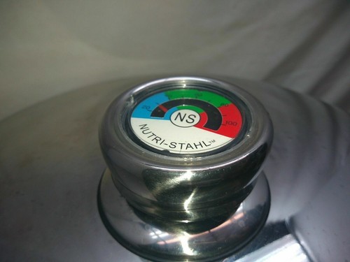 Nutri-Stahl T304 Surgical Steel 20 Qt Stock Pot Dutch Oven Canning Rack & Lid - Bild 7 von 9