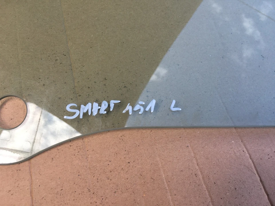 Türscheibe Seitenscheibe Glas links Smart Fortwo Cabrio Coupe 451 19291051L - Bild 4 von 4