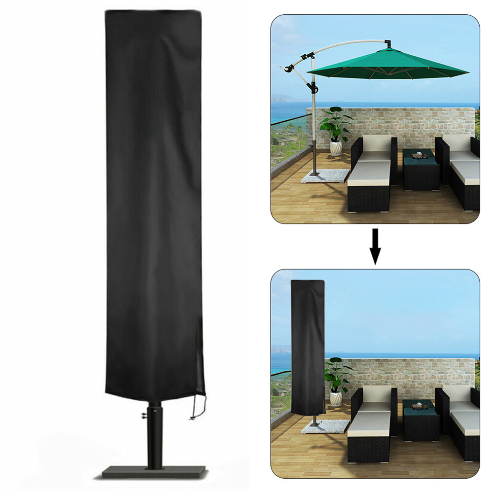 240CM Large Heavy Duty Garden Parasol Cover Patio Umbrella Waterproof
