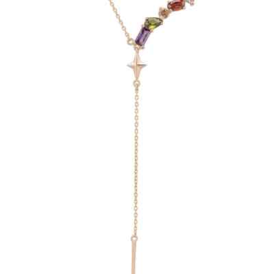 Amalfi Cascading Drop necklace Rosegold by Latelita, Absolutely  Beautiful