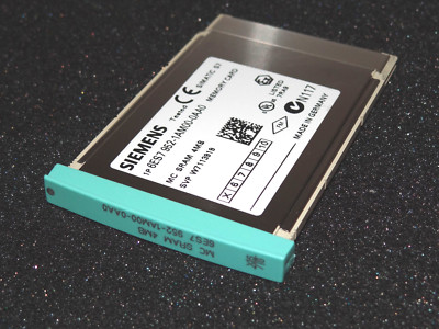 Siemens Simatic S7 6ES7952-1AM00-0AA0 Memory Card MC SRAM 4MB Stand 05 Excellent.