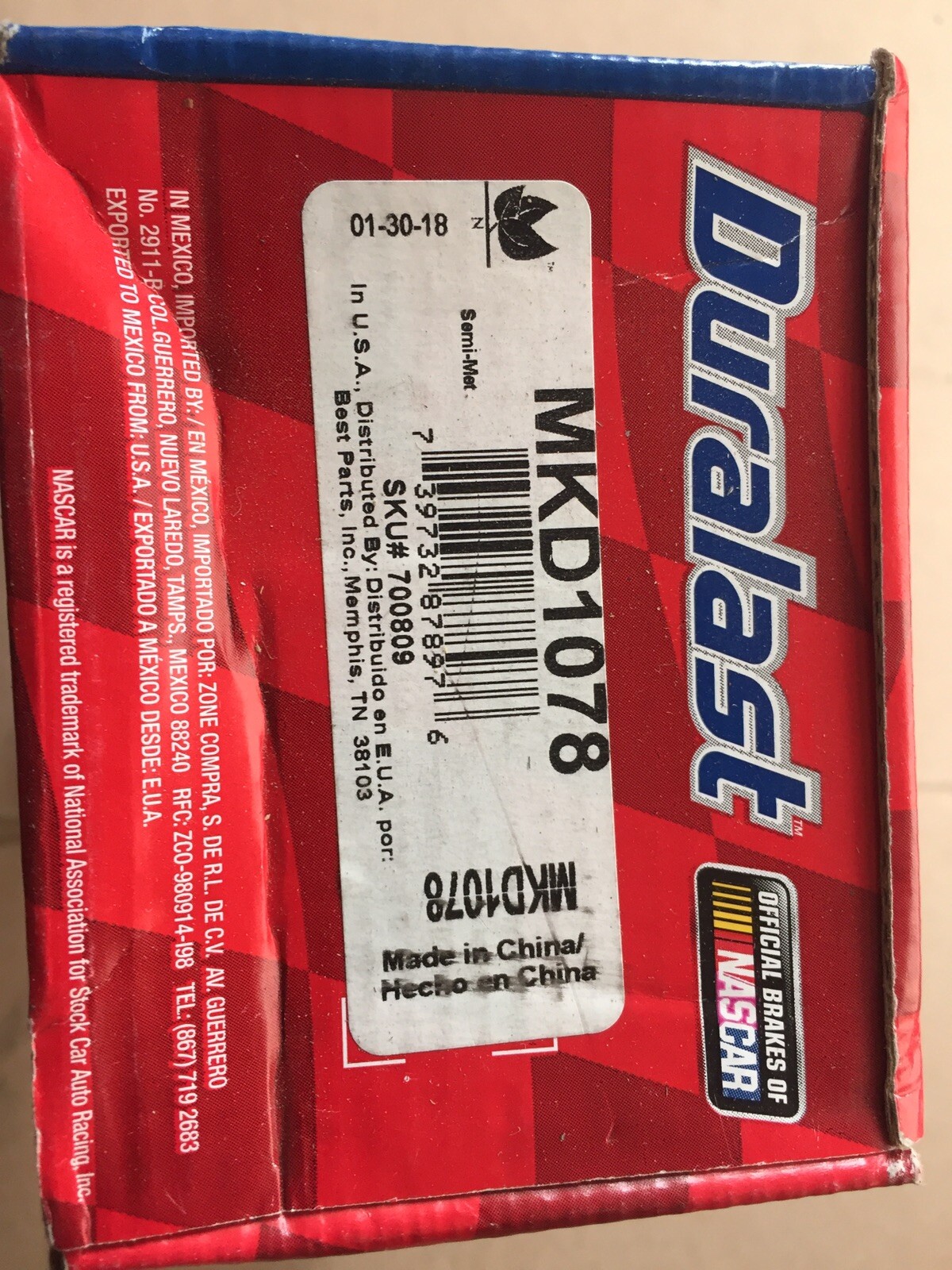 Duralast Pads Mkd1078 Fit Subaru | eBay