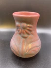 Beautiful VINTAGE VAN BRIGGLE FLORAL MULBERRY VASE 4" Marked