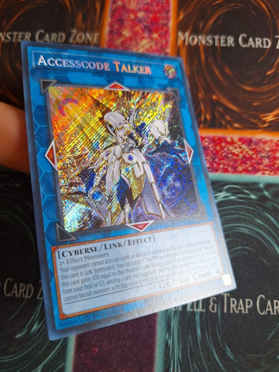 Yu-Gi-Oh! Accesscode Talker RA02-EN044 Secret Rare 1st Edition