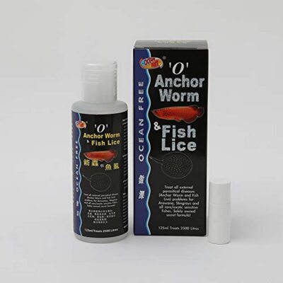 OCEAN FREE ANCHOR WORM & FISH LICE MEDICATION for AROWANA/STINGRAY 125 ML