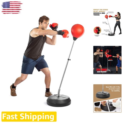 Out Shock Boxing Machine Inflatable Easy Setup Boxing Equipment with Inflatable Speed Bag - Stress Relief ...
