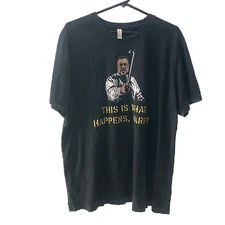 Big Lebowski Walter "This Is What Happens Larry" Movie Quote T-Shirt, Men's 2XL