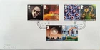 GB 2021 Set of very fine used Classic Science Fiction Stamps on envelope