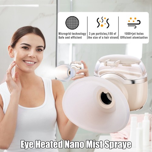 Heated Nano Eye Mist Sprayer Portable Eye Mister Eye Steamer for Relief Dry Eyes - Picture 10 of 23