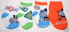 THOMAS THE TRAIN SOCKS 4 PAIRS SIZE 6-12 MONTHS INFANT THOMAS THE TANK AND FRIEN