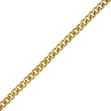 14K Gold Filled Unfinished Curb Chain 0.9mm 1mm 1.17mm 1.5mm Length about 1m