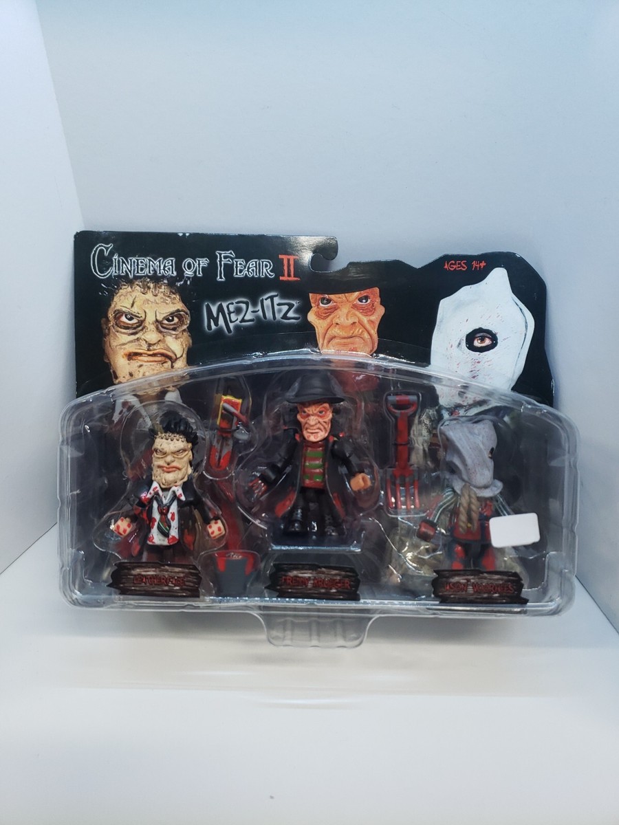 ジェイソン&レザーフェイス&フレディ メズコCINEMA OF FEAR II Mez-itz Cinema Of Fear II Leatherface, Freddy & Jason