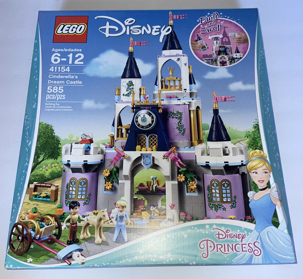 LEGO Disney Princess Cinderella Dream Castle RETIRED SET 41154 585