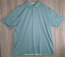 Peter Millar Summer Comfort Golf Polo Shirt Mens 2XL Short Sleeve Performance