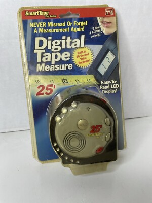 Smart Tape Digital Tape Measure New Old Stock Package Issues