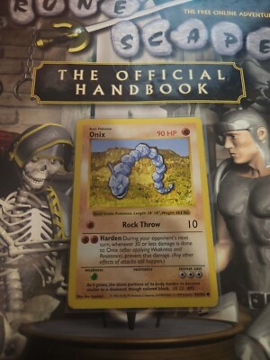 Pokémon TCG Onix Base Set 56/102 Regular Shadowless Common
