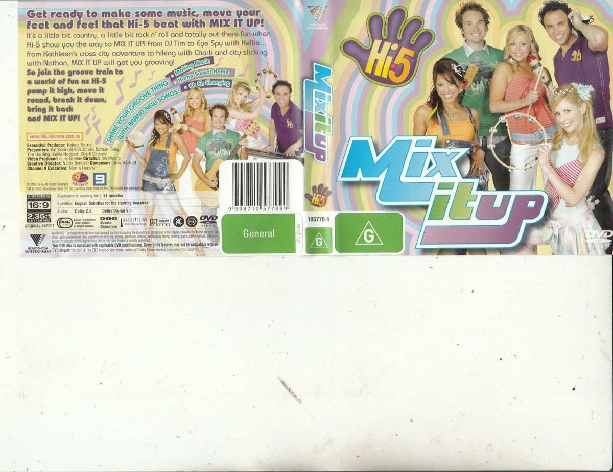 その他 Chart Gallery 5 Standard DVD Hi-5 Mix It Up-2005-Children Hi5-DVD | eBay