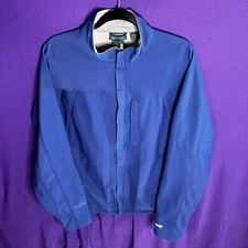 LL Bean Softshell Windstopper Jacket Blue Size Mens Medium
