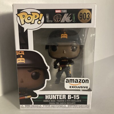 Funko Pop! Hunter B-15 #903 Loki Amazon Exclusive Marvel MCU Disney +