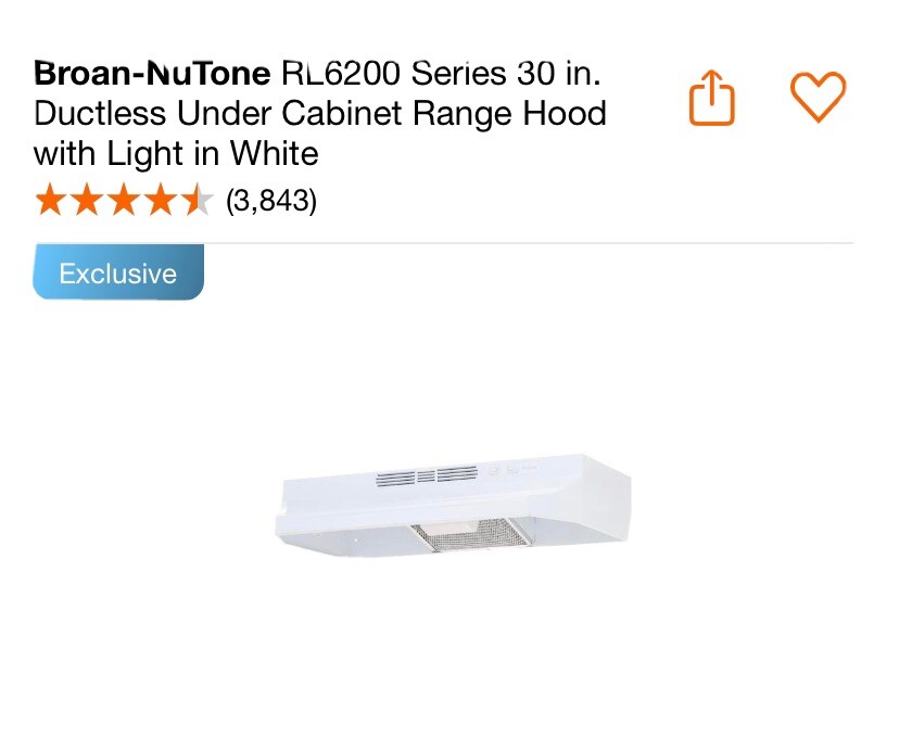 nutone rl6230wh