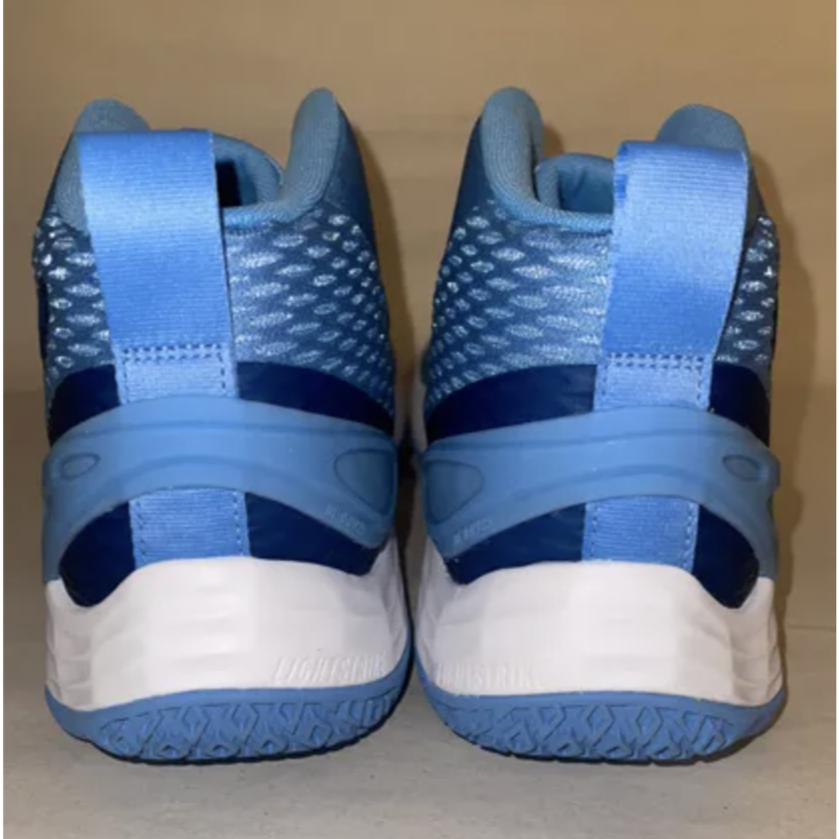 Adidas Exhibit A Mid | White Blue | Pro Basketball Shoes Sneaker - Men\'s Size 14 Adidas Exhibit A Mid | Red White | Pro Basketball Shoes  main image 3