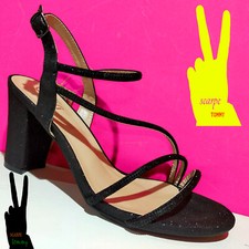 SANDALI DONNA TACCO  SCARPE cerimonia ELEGANTI  Comodi VV