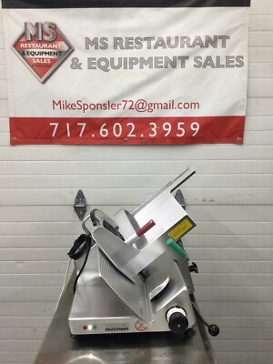 Bizerba 2017 GSPH Manual Deli Slicer Fully Refurbished Tested Working!