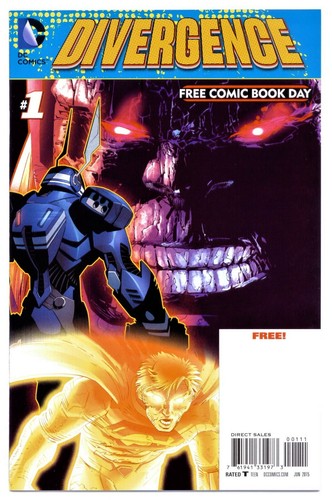 DIVERGENCE #1(6/15)FCBD(ORIGIN+1:FULL GRAIL)1:JIM GORDON BATMAN(CGC IT)9.8(RAW)!