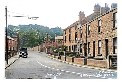 ptc5039 - Yorks - An early view of Main Street in Burley, Wharfedale - print 6x4