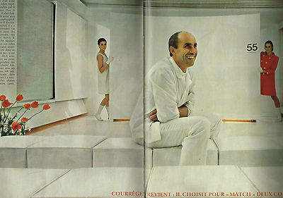 CLIPPING 025 PRESSESCHNEIDER 1967 Courrèges Haute Couture (8p)
