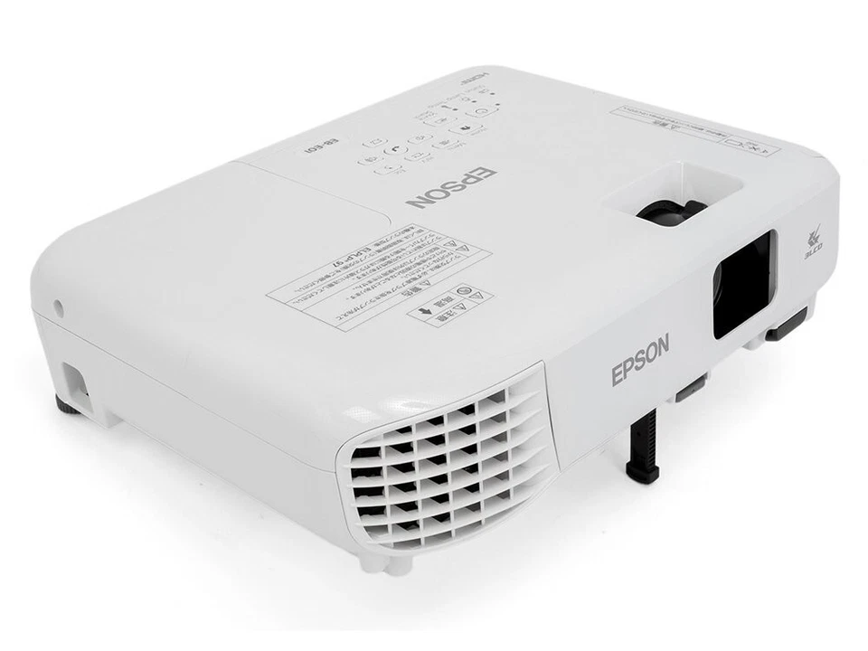 SEIKO EPSON EB-E01 business projector white home appliance USED - Image 3 of 4