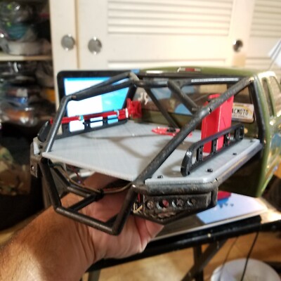 Posteriore Flatbed & Binario Sistema Upgrade Per Assiale SCX10 - Foto 4