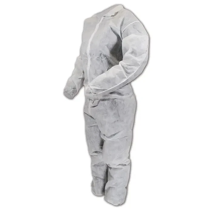 25 Protective Coveralls Cleaning Spray Painting Hazmat Insulation Bunny Suits LG - Image 2 of 4