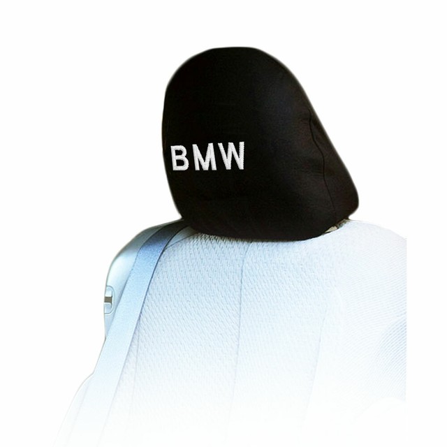 FOR BMW NEW CUSTOMIZED PERSONALIZED CAR TRUCK SUV SEAT HEADREST COVER