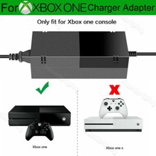 For Microsoft XBOX ONE Console AC Adapter Brick Charger Power Supply Cord Black