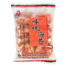 Bin Bin Würzige Reiscracker mit Seetang 135g Reis Cracker spicy