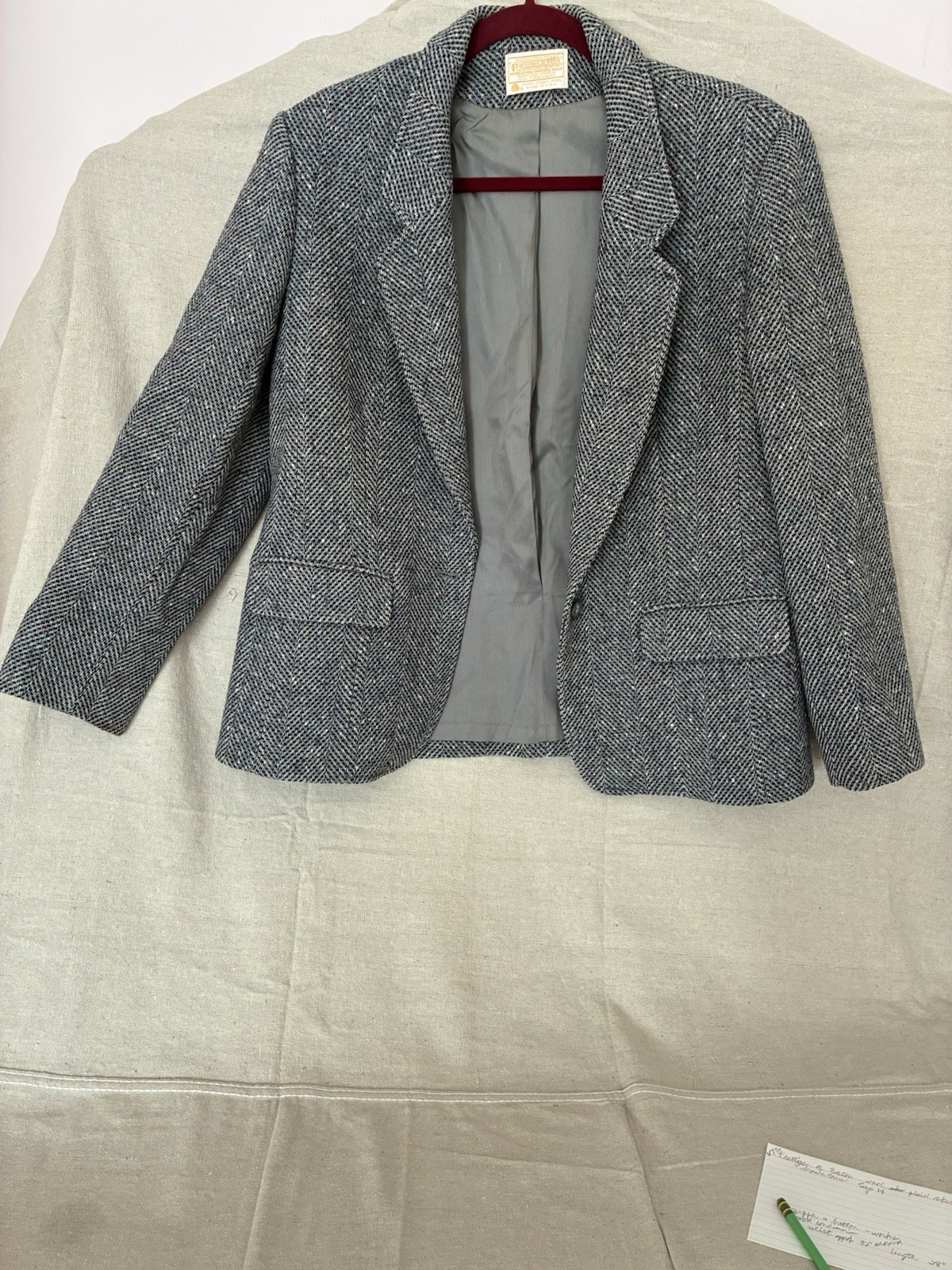 Pendleton Herringbone Jacket/Blazer 100% Pure Vir… - image 1